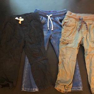 Boys Cat & Jack pants bundle, 2 T